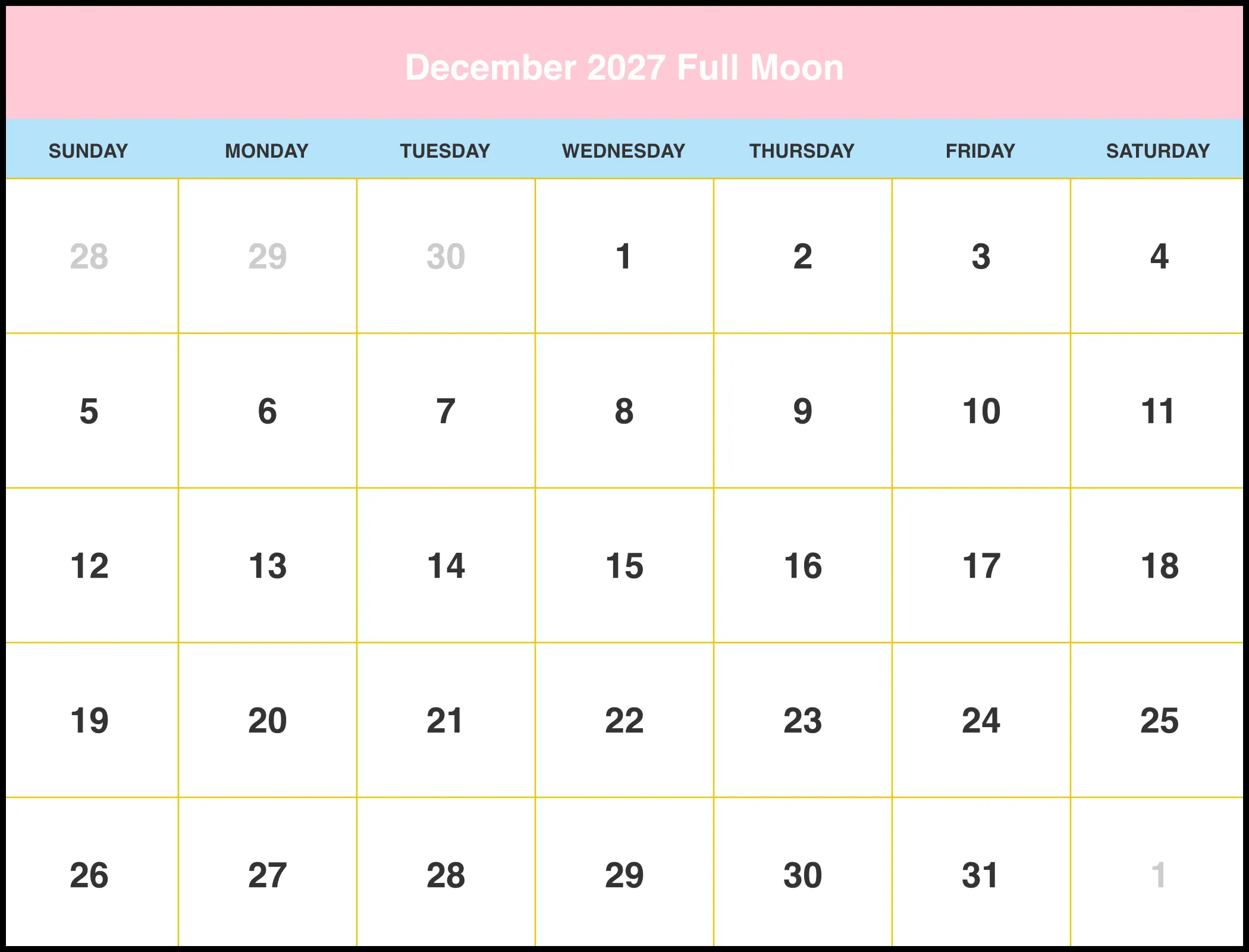 December 2027 Full Moon Pdf December 2027 Full Moon Pdf