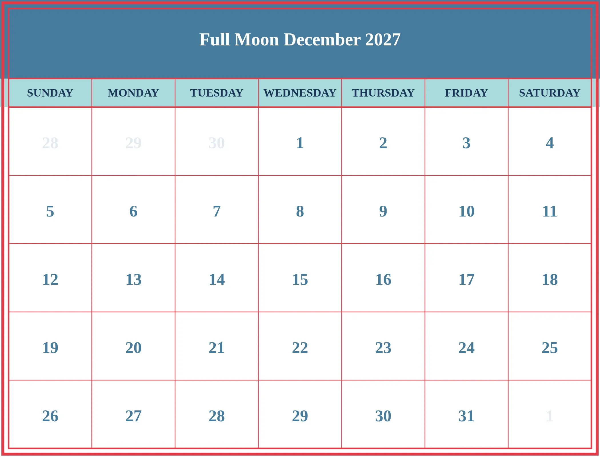 Full Moon December 2027 Download Landscape Full Moon December 2027 Download Landscape