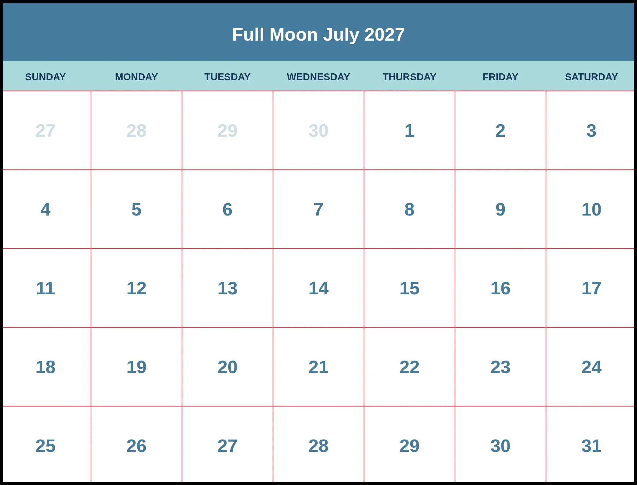 Full Moon July 2027 Pdf Full Moon July 2027 Pdf