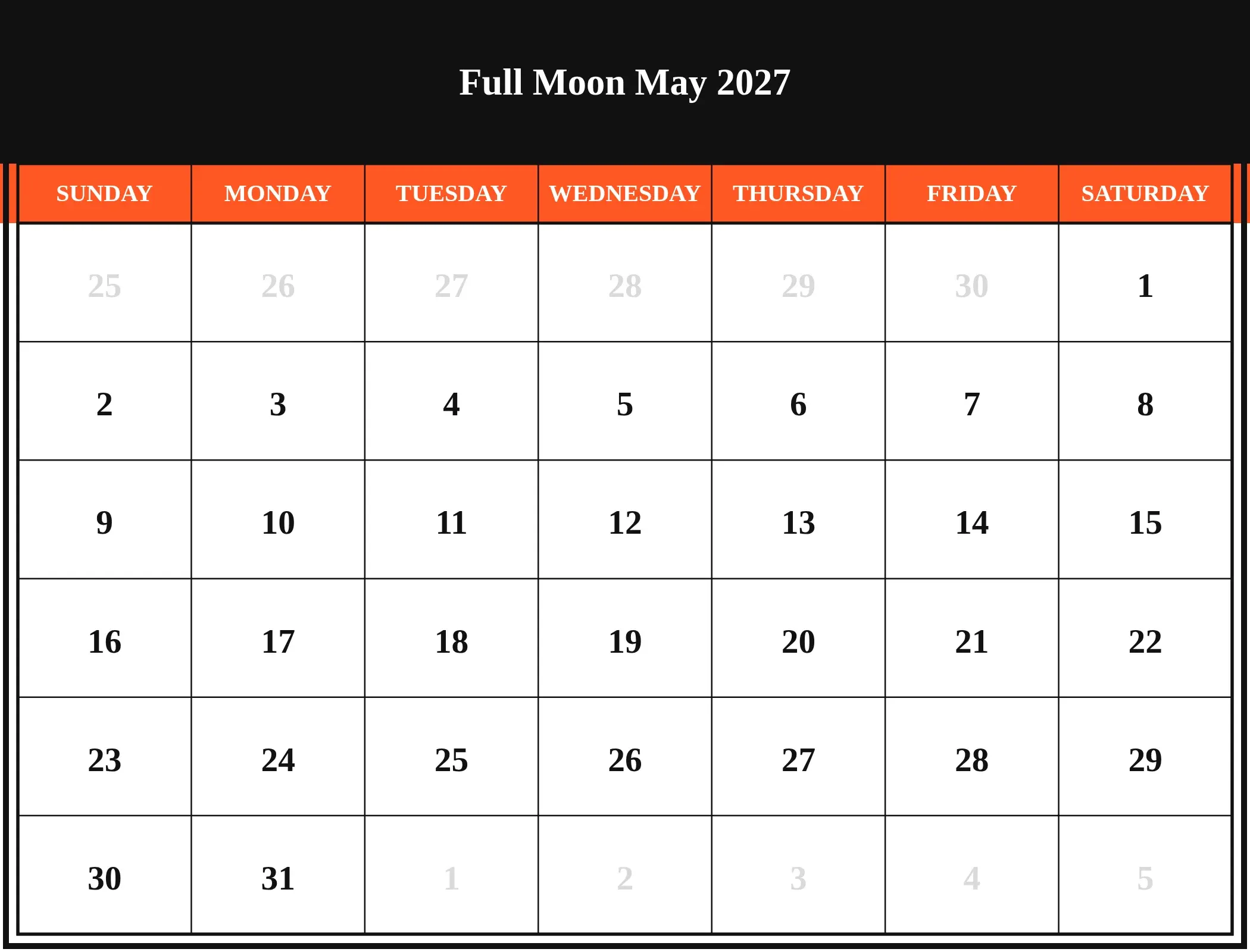Full Moon May 2027 Download Landscape Full Moon May 2027 Download Landscape