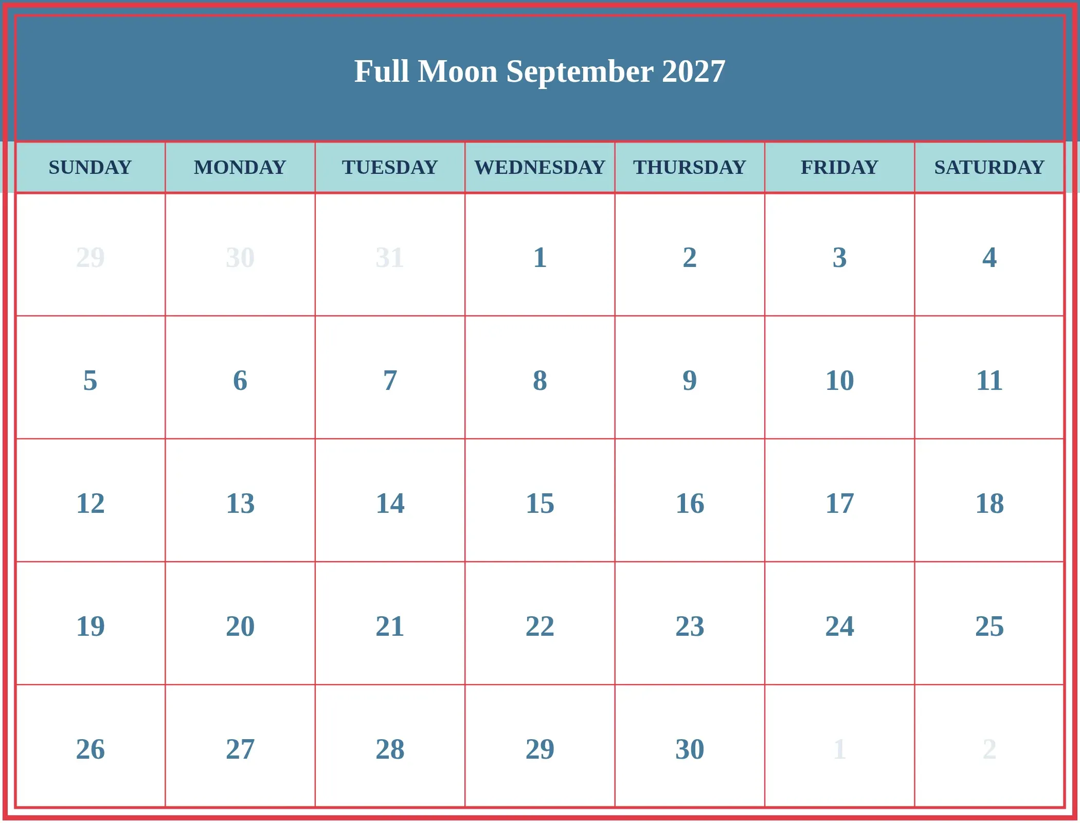 Full Moon September 2027 Download Landscape Full Moon September 2027 Download Landscape