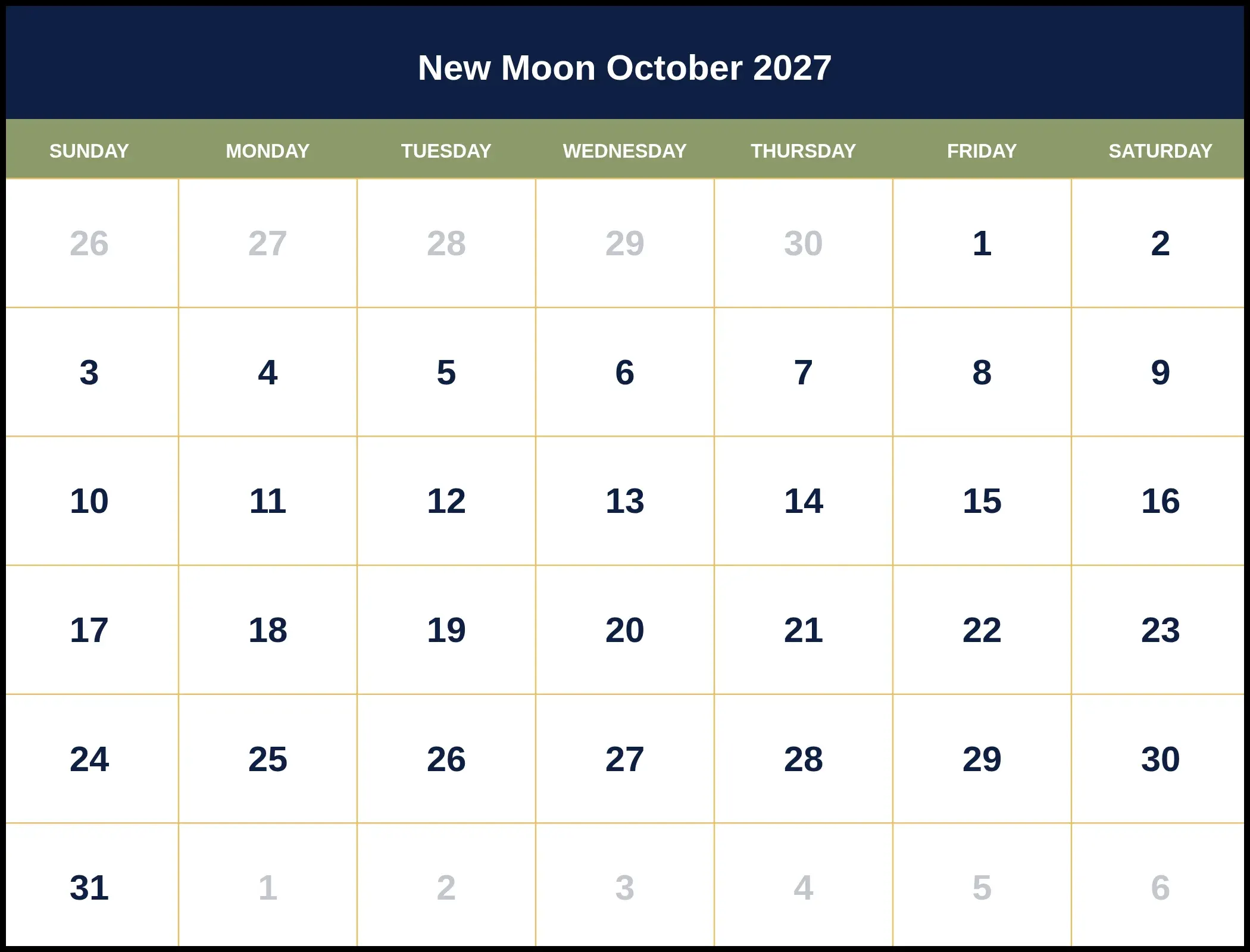New Moon October 2027 Pdf New Moon October 2027 Pdf