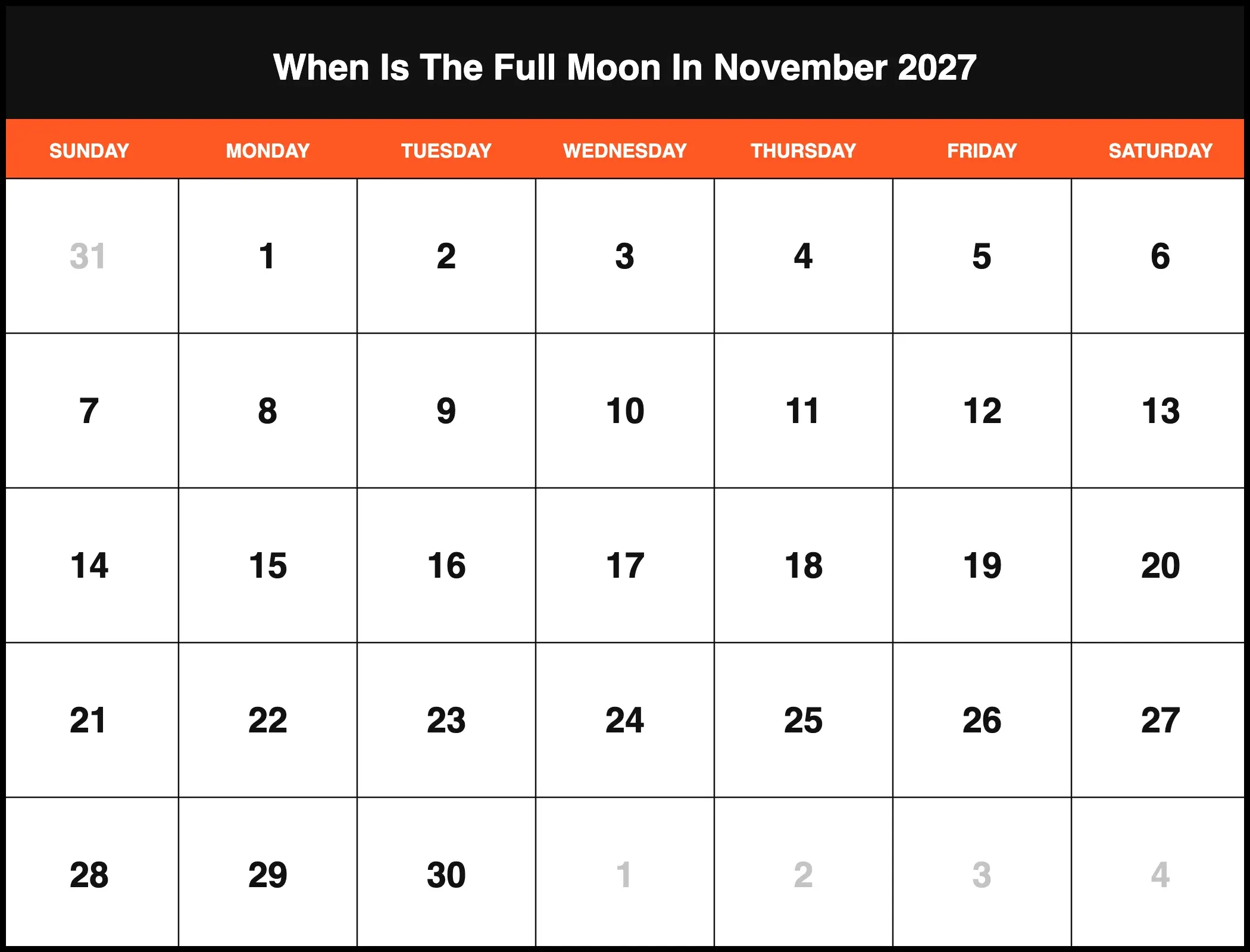 When Is The Full Moon In November 2027 Pdf